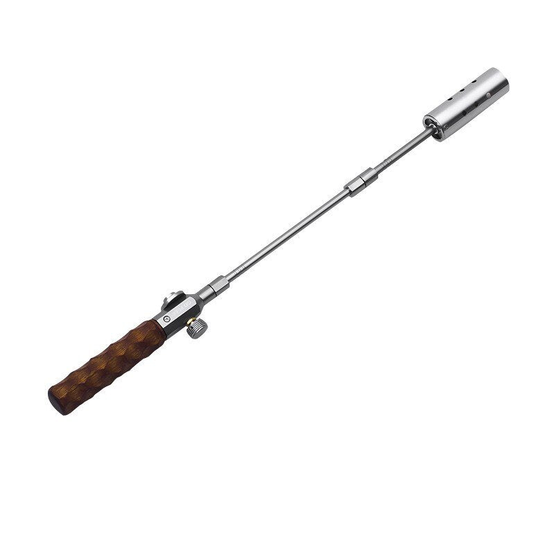 GOPEAK Kitchen Igniter Straight Handle Handheld Long Gas Canister Windproof Spitfire Gun Outdoor Camping Barbecue Utensils