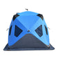Ultralarge  200X200X175cm Automatic 3-4 Person Use Winter Keep Warm Thickened Cotton Ice Fishing Outdoor Portable Camping Tent