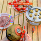 17800W Outdoor Strong Fire Burner Windproof Portable Camping Gas Stove 7 Heads Barbecue Gas Cooker Tourist Burner Camp Supplies