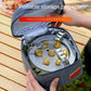 17800W Outdoor Strong Fire Burner Windproof Portable Camping Gas Stove 7 Heads Barbecue Gas Cooker Tourist Burner Camp Supplies
