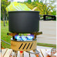 17800W Outdoor Strong Fire Burner Windproof Portable Camping Gas Stove 7 Heads Barbecue Gas Cooker Tourist Burner Camp Supplies