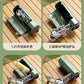 Outdoor Windproof Gas Stove Portable Folding Tourist Camping Hiking Burner Safe Cassette Furnace Household Gas Cooker Cookware