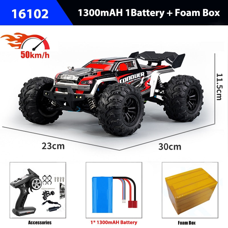 Rc Car Off Road 4x4  50km/h High Speed Remote Control Car 2.4G RC Cars Children Toys 6 To 10 Years Rc Drift Car Toys for Boys