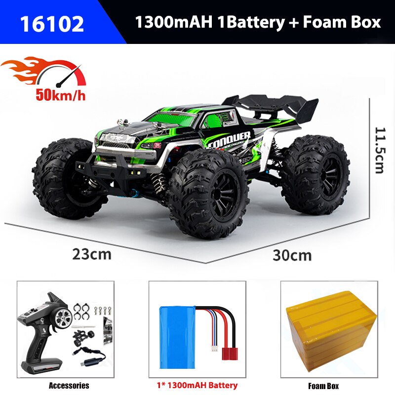 Rc Car Off Road 4x4  50km/h High Speed Remote Control Car 2.4G RC Cars Children Toys 6 To 10 Years Rc Drift Car Toys for Boys