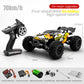 1:16 70KM/H 4WD RC Car With Led Lights 2.4G Radio High Speed Brushless Motor Remote Control Off-Road Cars for Children toys