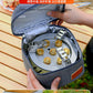 17800W Outdoor Strong Fire Burner Windproof Portable Camping Gas Stove 7 Heads Barbecue Gas Cooker Tourist Burner Camp Supplies