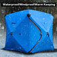 Portable Ice Fishing Shelter Easy Set-up Outdoor Fishing Tent Ice Fishing House Waterproof and Windproof Winter Camping Tent