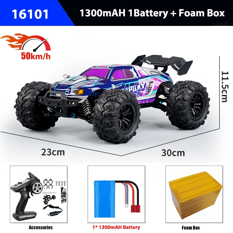 Rc Car Off Road 4x4  50km/h High Speed Remote Control Car 2.4G RC Cars Children Toys 6 To 10 Years Rc Drift Car Toys for Boys