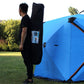 Portable Ice Fishing Shelter Easy Set-up Outdoor Fishing Tent Ice Fishing House Waterproof and Windproof Winter Camping Tent