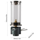 Windproof Gas Light for BRS-55 Dreamlike Candlelight Lamp Wickless Glass Shade Tent Light Burner Outdoor Camping Picnic Lamp