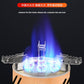 17800W Outdoor Strong Fire Burner Windproof Portable Camping Gas Stove 7 Heads Barbecue Gas Cooker Tourist Burner Camp Supplies