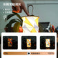Color rotating folding light outdoor portable retro horse light camping light ultra long endurance camping light
