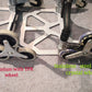 Six-wheel climbing artifact folding aluminum alloy luggage cart shopping cart grocery cart pull rod cart home