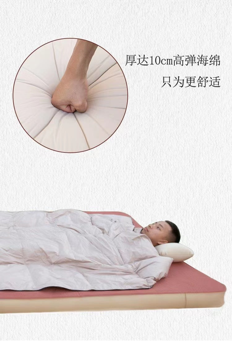 Outdoor Camping Air Mattress, Double, Inflatable Tool