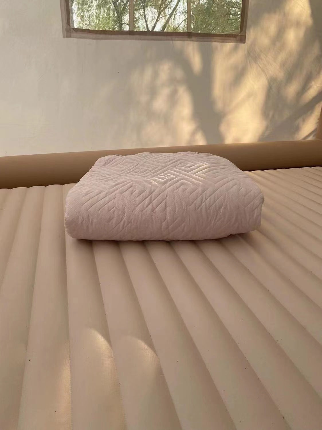 Outdoor Camping Air Mattress, Double, Inflatable Tool