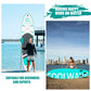 10'6"x32''x6'' Inflatable Paddle Board with Camera Seat and Accessories