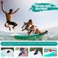 10'6"x32''x6'' Inflatable Paddle Board with Camera Seat and Accessories