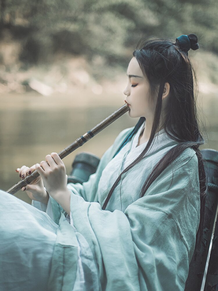 Tang Dynasty Ancient Hanfu Dress Women Swordsman National Costume Fairy Outfit Traditional Chinese Princess Stage Clothing