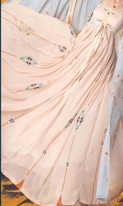 Tang Dynasty Princess Hanfu Dress Ancient Dance Costume Traditional Elegant Tang Clothes Embroidery Hanfu Women Stage Outfits