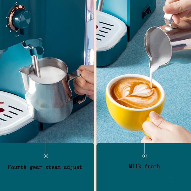 Espresso Coffee Machine 20bar Automatic Expresso Maker Cafe Powder Espresso Maker Cappuccino Electric Coffee Maker