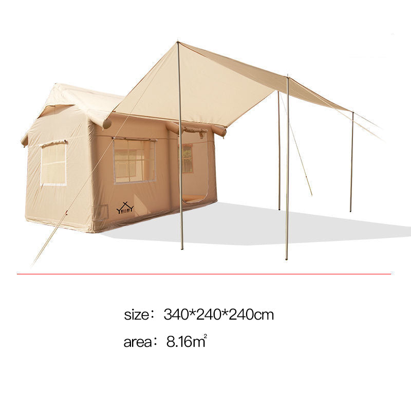 Hitoo slingshot inflatable tent