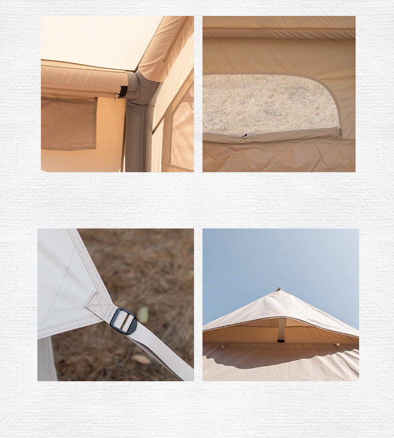 Tent outdoor fully automatic inflatable camping multi-person thickening rain-proof oversized exquisite camping equipment
