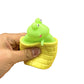 12 pieces, creative decompression cute cheese mouse cup pinching music squeezing vent squirrel cup decompression toy