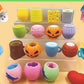 12 pieces, creative decompression cute cheese mouse cup pinching music squeezing vent squirrel cup decompression toy