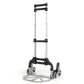 Six-wheel climbing artifact folding aluminum alloy luggage cart shopping cart grocery cart pull rod cart home