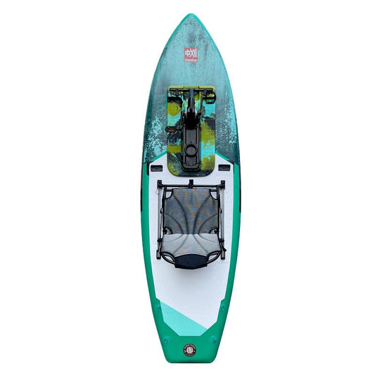 Pedal inflatable boat paddling board surfboard surfboard inflatable board Luya boat TPU surfboard