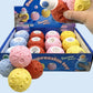 12 pieces, creative decompression cute cheese mouse cup pinching music squeezing vent squirrel cup decompression toy