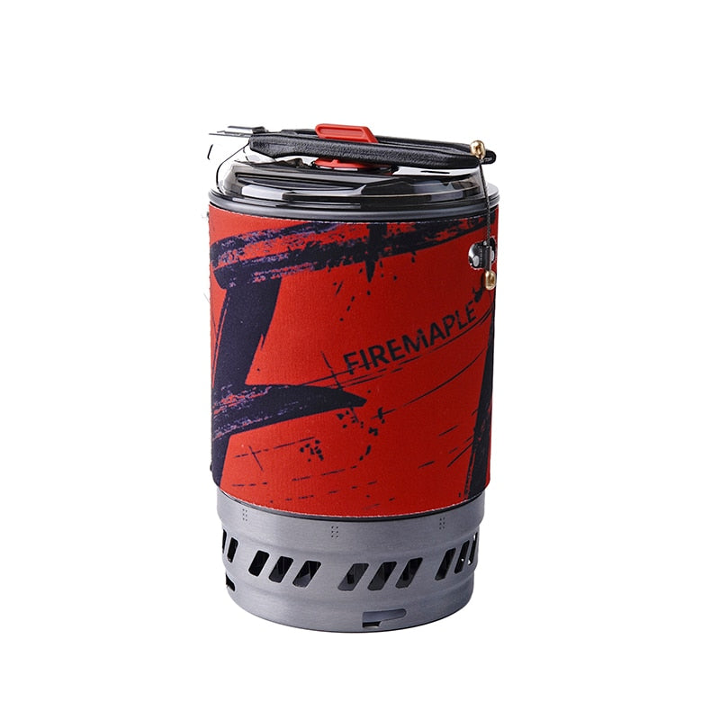 Portable Outdoor Camping Stove Micro Regulator Valve Electric Jet Burners Pot Bowl Set X5 Polaris