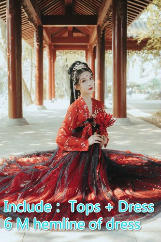 Hanfu Women Qing Dynasty Costumes Ancient Hanfu Chinese Traditional Dress Princess Fairy Dance Clothing for Cosplay Performance
