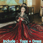 Hanfu Women Qing Dynasty Costumes Ancient Hanfu Chinese Traditional Dress Princess Fairy Dance Clothing for Cosplay Performance