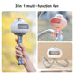 Cartoon UFO Portable Bladeless Safety Baby Stroller Fan USB Rechargeable Silent Outdoor Mini Handheld Small Folding Fan for Home