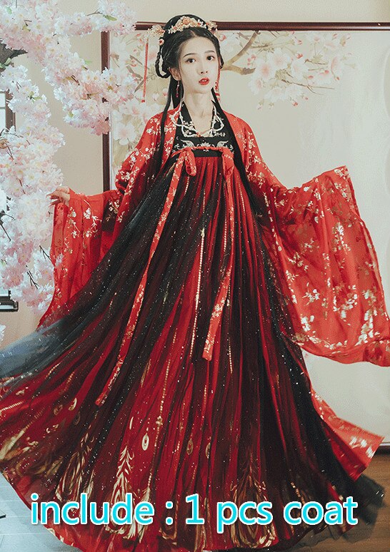 Hanfu Women Qing Dynasty Costumes Ancient Hanfu Chinese Traditional Dress Princess Fairy Dance Clothing for Cosplay Performance
