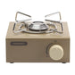 LAC Portable Butane Stove Mini Camping Burner Outdoor Backpacking Cassette Cooking Stove with Carry Case
