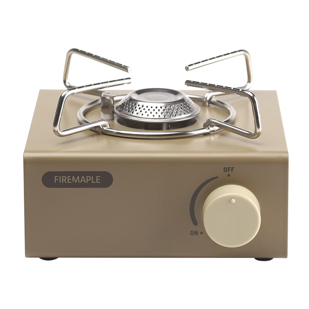 LAC Portable Butane Stove Mini Camping Burner Outdoor Backpacking Cassette Cooking Stove with Carry Case