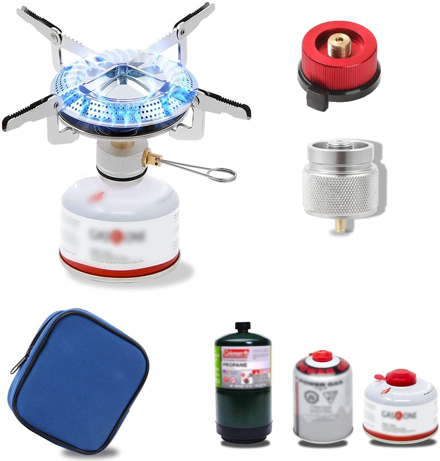 3000t Portable Integrated Outdoor Gas Burner Disc Burner Picnic Camping Kitchen Camp Gas Tourist Stove Camp Cooking Supplies  BR