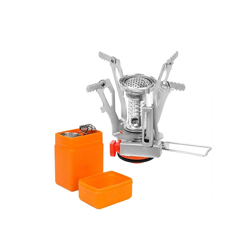 Camping Gas Stove Portable Gas Burner Tourism Picnic Strong Fire Burner Survival Equipment Outdoor Accessories Camping Supplies