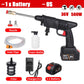 1500W Cordless High Pressure Car Washer Rechargeable Car Wash Gun Electric Water Gun Foam Machine for Makita 18V Battery