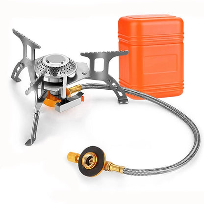 Camping Gas Stove Portable Gas Burner Tourism Picnic Strong Fire Burner Survival Equipment Outdoor Accessories Camping Supplies