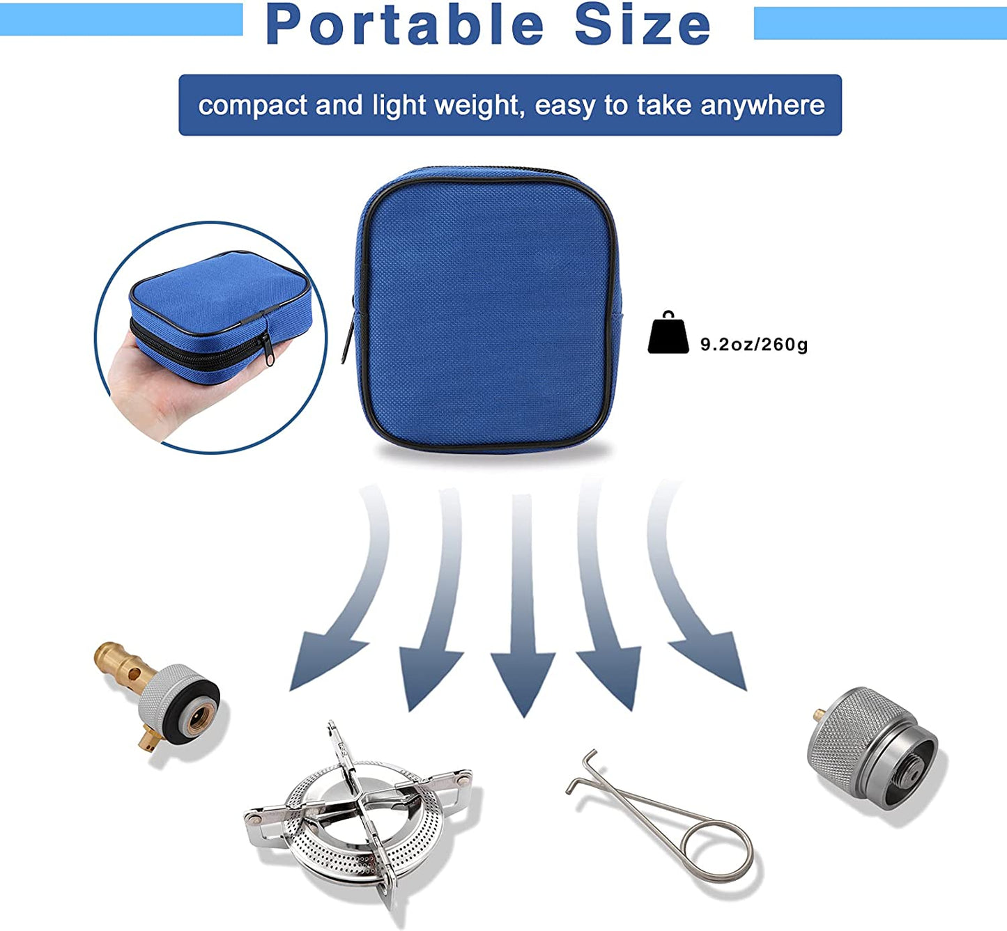 3000t Portable Integrated Outdoor Gas Burner Disc Burner Picnic Camping Kitchen Camp Gas Tourist Stove Camp Cooking Supplies  BR