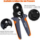 Tubular Terminal Crimping Tools Mini Electrical Pliers HSC8 6-4 0.25-10mm² 23-7AWG 6-6 0.25-6mm² High Precision Clamp Sets