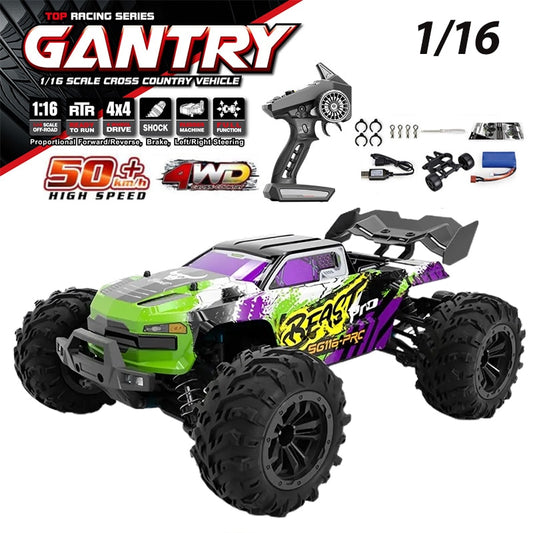 Rc Car Off Road 4x4  50km/h High Speed Remote Control Car 2.4G RC Cars Children Toys 6 To 10 Years Rc Drift Car Toys for Boys