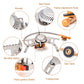 Camping Gas Stove Outdoor Windproof Tourist Burner Portable Folding Ultralight Tourism Cooker Equipment  Hiking Picnic