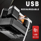5 LED Built in 18650 Battery Headlamp USB Rechargeable Portable Flashlight Lantern Headlamp Outdoor Camping Headlight