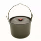 22PCS lightwelght soup pots, pans, teapots whit 4 cupsCamping Cooking kit for 4 person  Outdoor Camping Hiking Picnic