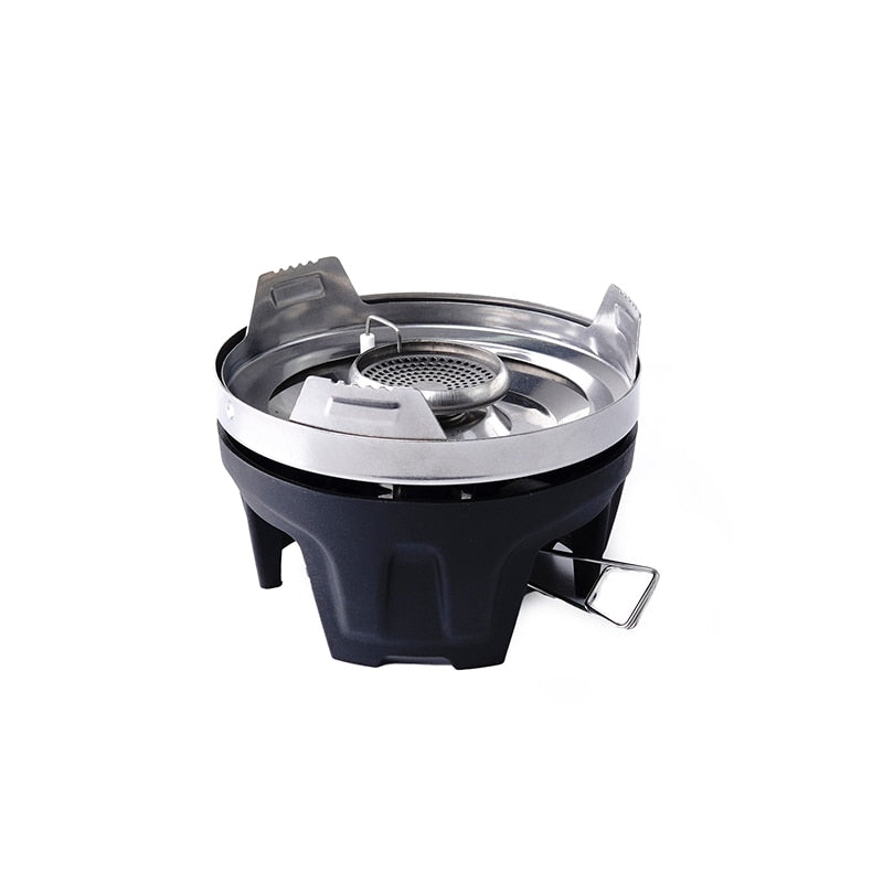 Portable Outdoor Camping Stove Micro Regulator Valve Electric Jet Burners Pot Bowl Set X5 Polaris