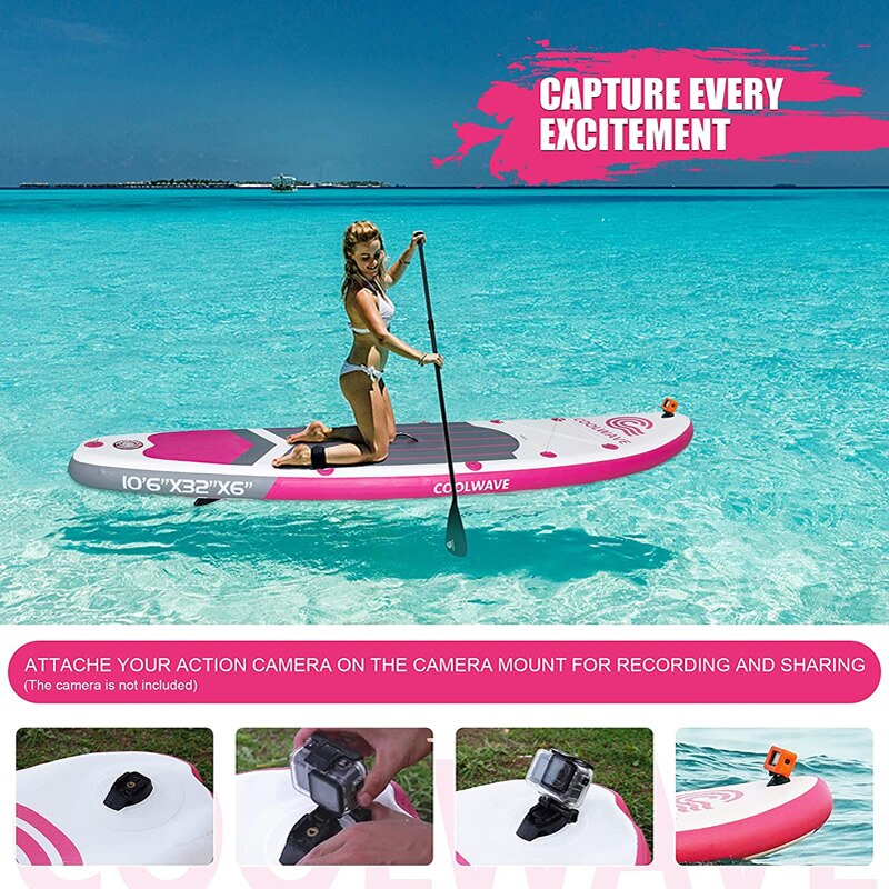 SUP Board Inflatable Stand UP Paddle Board  10'6"x32''x6''